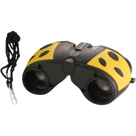 Roliga kikare för barn för utomhusutforskning och djurlivsobservation, gul