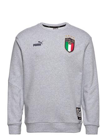 Figc Ftblculture Crew Sweat Sweat-shirt Tröja Grå PUMA