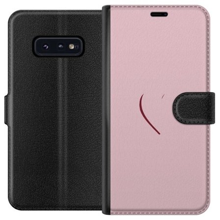 Kompatibel Tegnebogsetui til Samsung Samsung Galaxy S10e SoftPinkLove