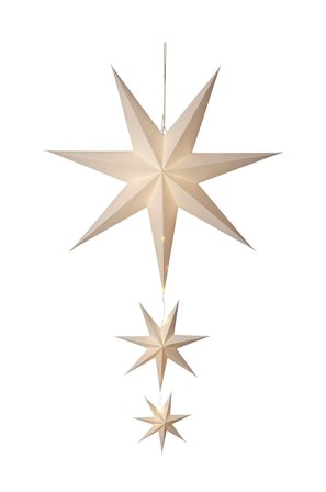 Star Trading - Papperstjärna Cassie - Vit - Adventsstjärnor - Från Homeroom