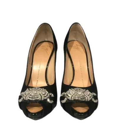 Giuseppe Zanotti Pre-owned Pre-owne heels Sort, Dame Vintage Sko, Størrelse: 36 EU