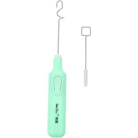 Bærbar elektrisk pigmentblander maling omrører gouache omrører elektrisk malingblander til kunstnerisk skabelse håndværk maleri graffiti ( Grøn