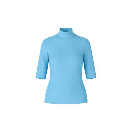 Marc Cain, Turtlenecks Blauw, Dames, Maat:L