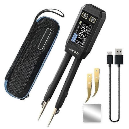 LCR-ST1 10KHz LCR Meter Pincet, Mini Smart SMD Tester, Auto Komponentgenkendelse Elektronisk Comp