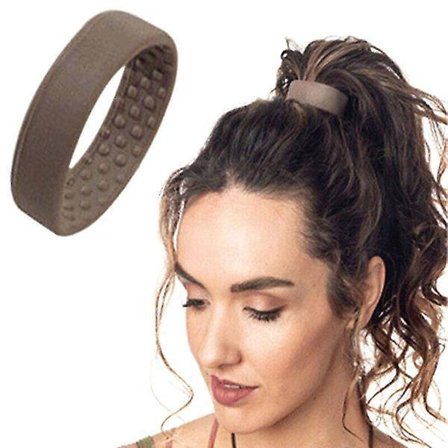 Silicone Hair Tie Elastic Bands Ponytail Holder Multifunction Foldable Hair Accessories