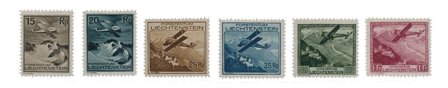 Liechtenstein 1930 - MICHEL 108/113 - Ubrugt