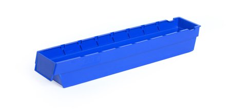 PPS 20210005002 Opbevaringsboks 500x94x80 mm Blå, Garageindretning & opbevaring
