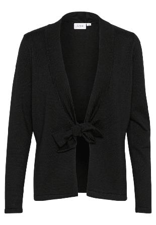 Saint Tropez MilaSZ Tie Cardigan Tröjor Dam Svart XS