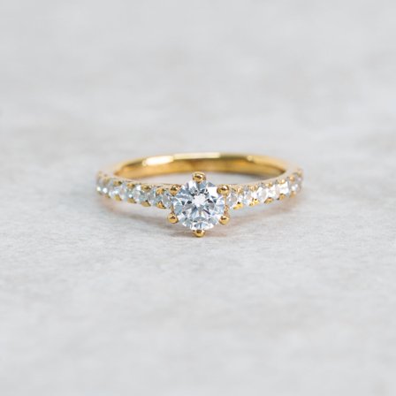 Förlovningsring Nordhägg, 18K Rödguld - Förlovning- och vigselringar