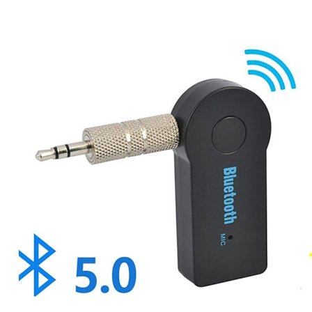 Trådløs Bluetooth 5.0-adapter 3,5 mm for bilmusikk o Aux Headph