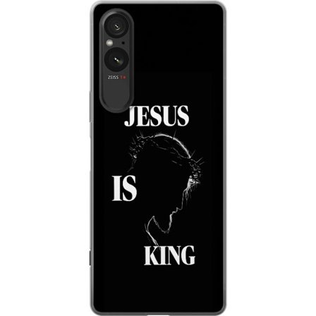 Yhteensopiva Puhelinkuori Sony Xperia 5 V Värikkäitä kawaii-hahmoja pinottuna pystysuunnassa violetilla taustalla, pehmeillä muodoilla ja leikkisällä