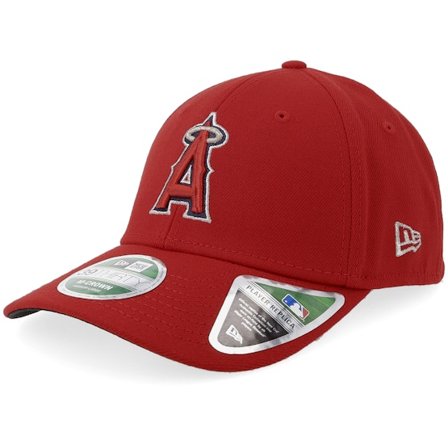 New Era - MLB Röd flexfit Keps - Los Angeles Angels MLB Player Replica M-Crown 39THIRTY Red Flexfit @ Hatstore