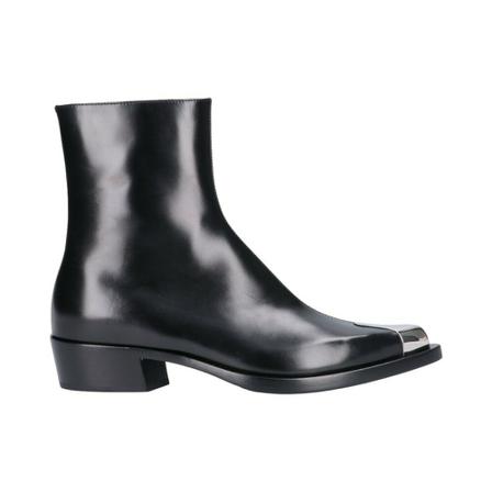 Alexander McQueen, Ankle Boots Zwart, Heren, Maat:43 EU