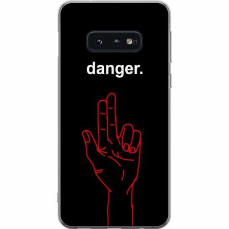 Samsung Galaxy S10e Genomskinligt Skal Stranger Things