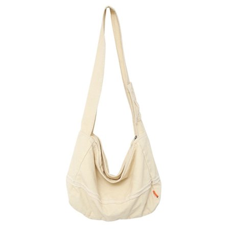 Messenger Bag Indkøbstaske HVID