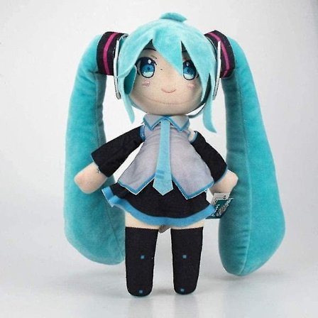 Liangnv Hatsune Miku Pehmolelu Cartoon Pehme Täytetty Nuken Anime Hahmot Tyyny Lapsille Syntymäpäivä 33cm