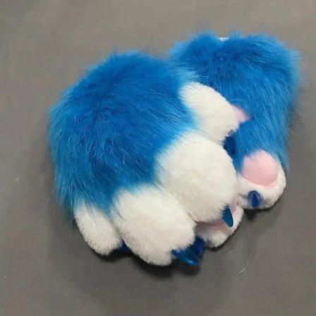 Søde Plys Cosplay Kostume Furry Farve Dyrepote Handsker Kattepige Handsker Kattepote Søde Plys Fursuit Spot Færdigt Produkt