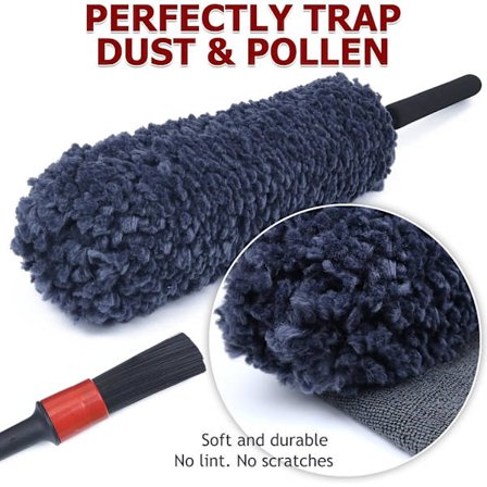 Bil dammsamlingskit, ultra-mjukt och ultra-fint fiberdamm