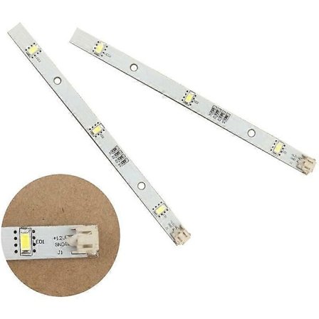 2x LED Lysbånd til Køleskabe Frysere Rongsheng Hisense Logik Mddz-162a 1629348 (FMY)