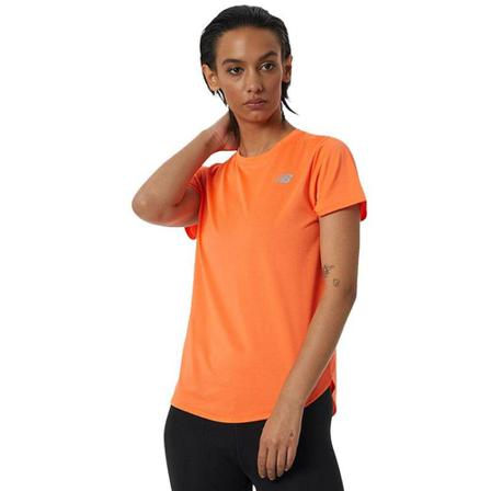New Balance - T-shirts - Orange - Dam - Storlek: M, Dam, Storlek: M