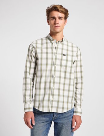 Lee Jeans Lee Button Down - Khaki green - L
