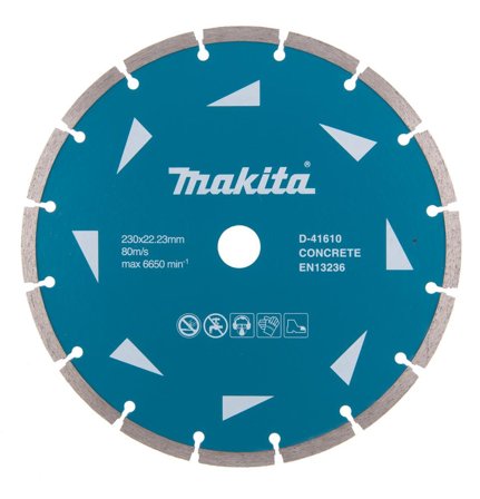 Makita D-41610 Diamantblad 230 x 22,23 x 7 mm, Maskintilbehør & forbruk