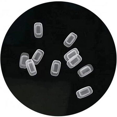 5 Par Push-in Neseputer for Briller, Snap-in Nesestykke for Briller Solbriller, Erstatning for Innfatninger, Myke Silikon Nesebroputer, Anti-