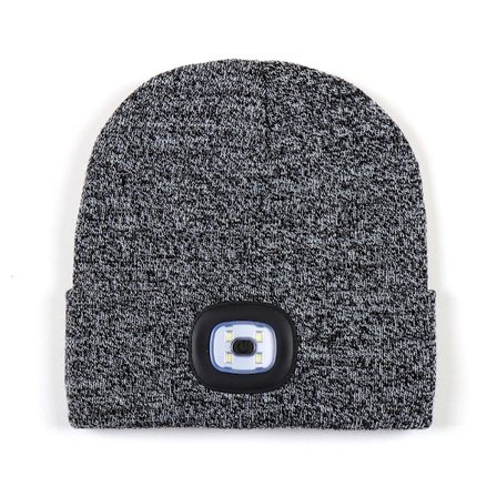 Led cap stickad mössa 2 2