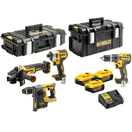 Dewalt DCK422P3 Verktøypakke, Maskiner