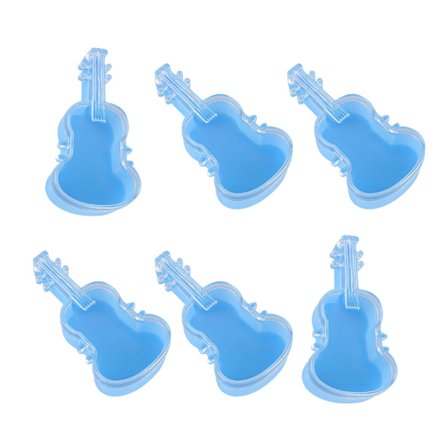 Violin Design Snack Box Mångsidig Kosmetisk Resebehållare För Fest