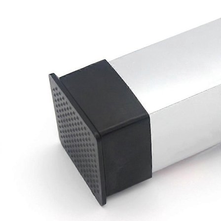 Firkantede Gummi Endestykker - 30mm - Til Stole, Borde, Møbelben (LGL)