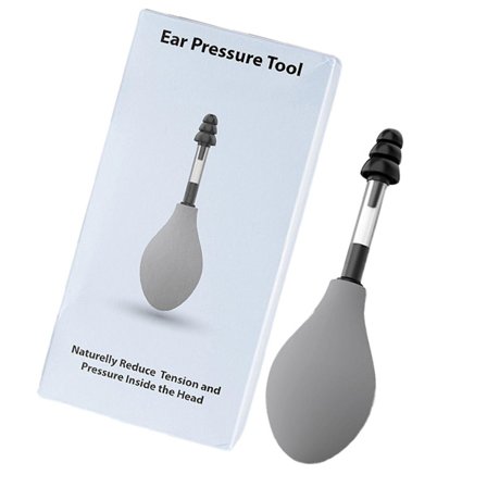 Tryckanordning för örongången för avkoppling och naturlig stresslindring