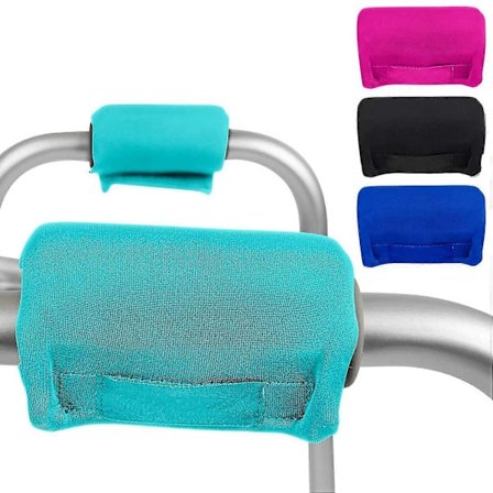 Walker Håndtak, Walker Håndtaksbeskyttelse, Sklisikre Pustende Walker Tilbehør, Myke Puter For Sammenleggbar Rullestol Grønn