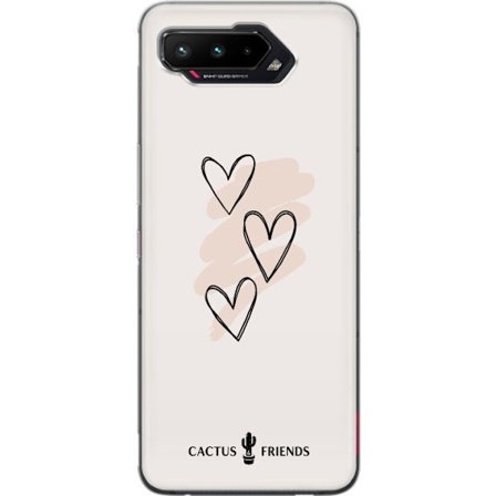 Yhteensopiva Puhelinkuori Asus Asus ROG Phone 5 Cactus and Friends - Soft Romance Sketch