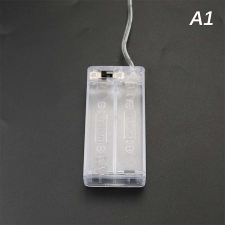 AA Power Batteri Förvaringsväska Box Case 2 3 Fack AA Batteri S