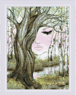 Broderikit Tavla Björkskogen