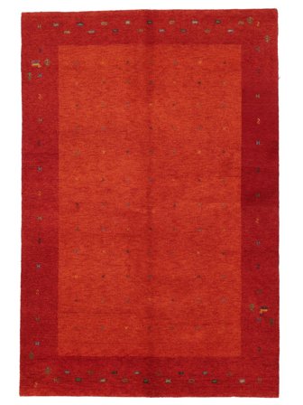 Tapis Gabbeh Indo Fine 163X240 Rouge Foncé (Laine, Inde)