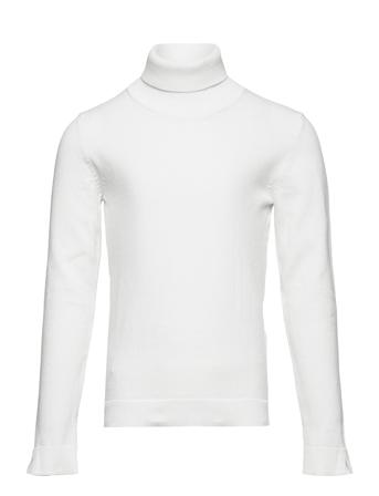 Bella3 Pullover Striktrøje Hvid Mango