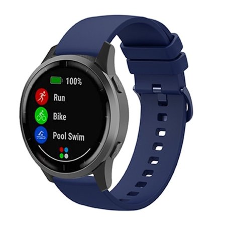 Samsung Galaxy Watch 3 etc. band - Marinblått