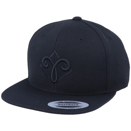 Astrology - Svart snapback Keps - Aries 3D Black Snapback @ Hatstore