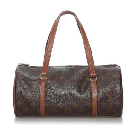 Louis Vuitton Vintage Pre-owned Canvas louis-vuitton-Tass , Bruin , Dames , Maat: ONE Size Vintage Tassen