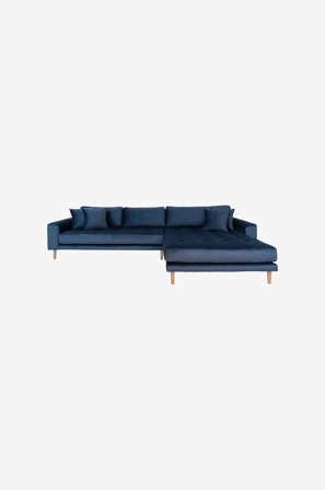 House Nordic - Loungesoffa Lido - Blå - 4-sits soffor - Från Homeroom