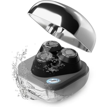 Elektrisk roterande rakapparat med 3D-flytande blad, vattentät våt/torr USB-uppladdningsbar epilator, portabel hårborttagare för ansikte, kropp och