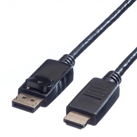 VALUE Displayport Cable, Dp - Hdtv,