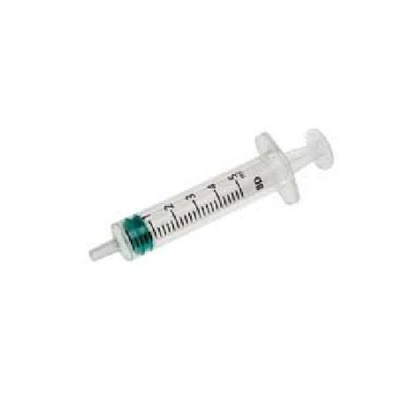 BD Emerald sprøyte 5 ml luer sentrert 100 stk