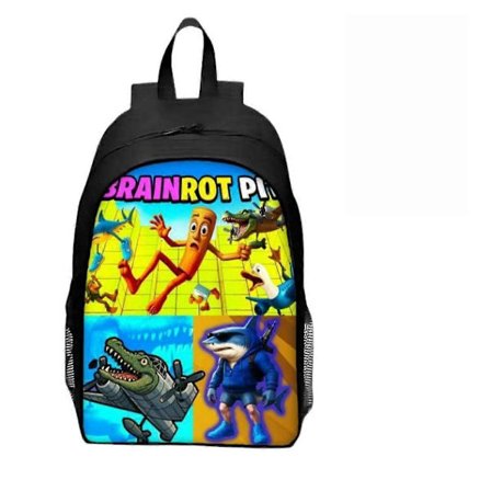 TUNG Meme Core Ryggsäck - Italiensk Brainrot Cryptid Dagsryggsäck -HK819