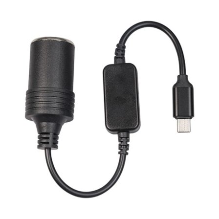 USB C Type-C till 12V Bil Cigarettändaruttag Hona Adapter Konverterare UK ST
