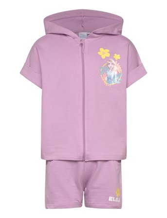 Frost T Shirt + Short - Purple - 104