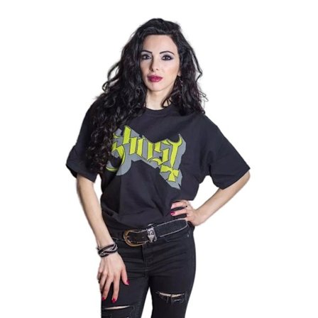 Ghost Unisex Adult Keyline Logo T-Shirt L Svart