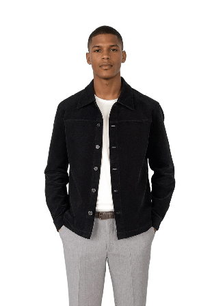 Ciszere Dylan Cord Overshirt 3.0 Jackor Herr Svart M